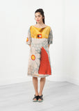 3/4 Sleeve Kimono Dress Split product